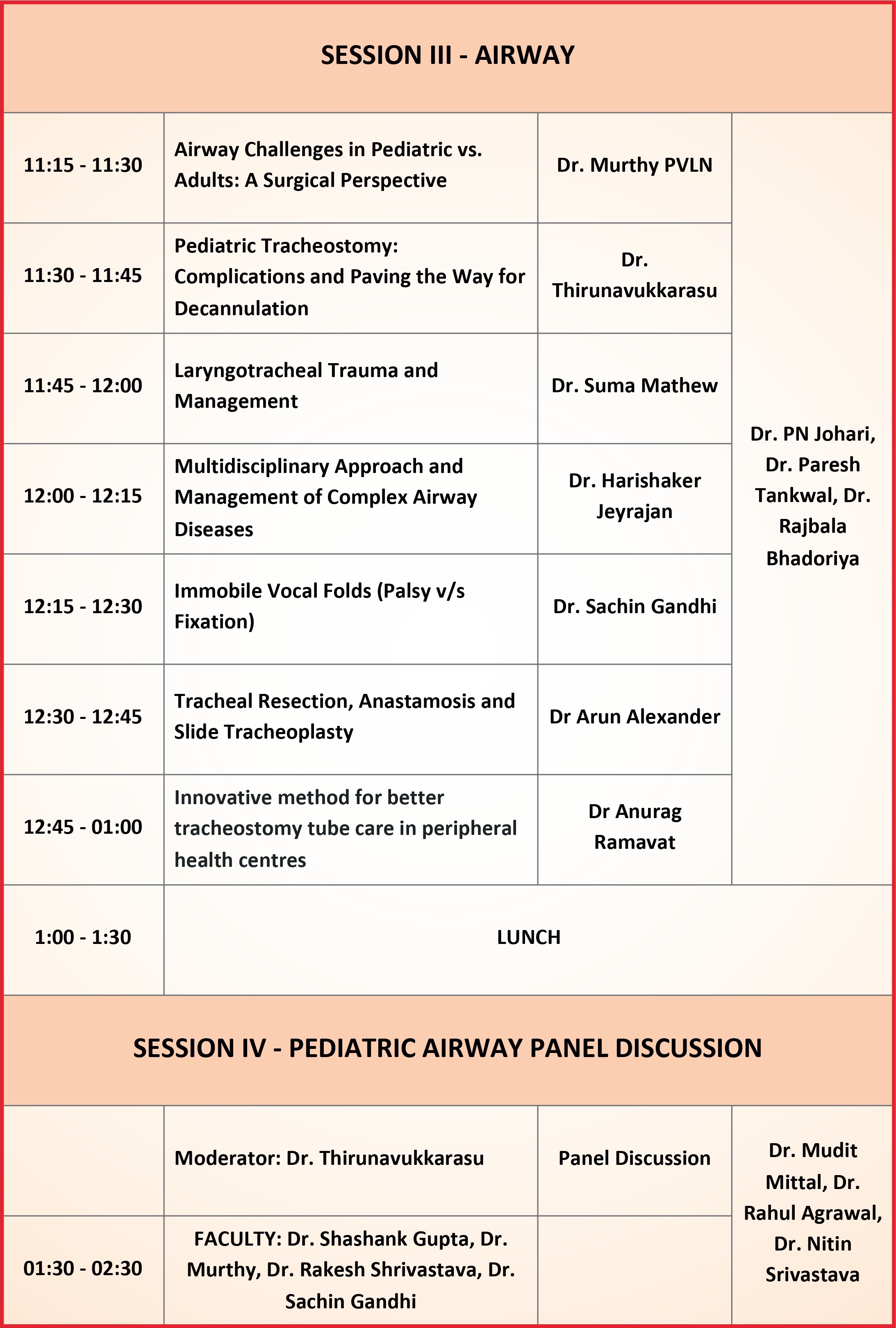 Scientific Program 12